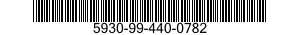 5930-99-440-0782 SWITCH,SENSITIVE 5930994400782 994400782
