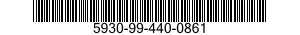 5930-99-440-0861  5930994400861 994400861