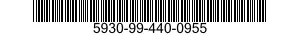 5930-99-440-0955  5930994400955 994400955