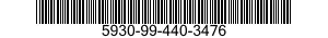 5930-99-440-3476 SWITCH,LEVER TYPE 5930994403476 994403476