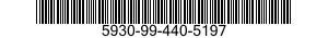 5930-99-440-5197 SWITCH,FILTER ICING 5930994405197 994405197
