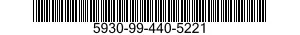 5930-99-440-5221 SWITCH,TOGGLE,DOUBL 5930994405221 994405221