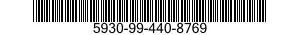 5930-99-440-8769 SWITCH, TOGGLE 5930994408769 994408769