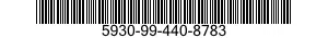 5930-99-440-8783 SWITCH, TOGGLE 5930994408783 994408783