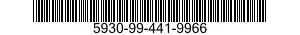 5930-99-441-9966 SWITCH, TOGGLE 5930994419966 994419966