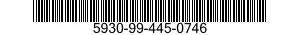 5930-99-445-0746  5930994450746 994450746