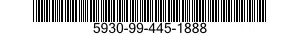 5930-99-445-1888 SWITCH,ROTARY 5930994451888 994451888