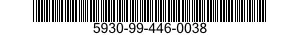 5930-99-446-0038  5930994460038 994460038