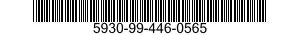 5930-99-446-0565 SWITCH UNIT,HOT WIR 5930994460565 994460565