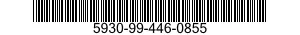 5930-99-446-0855 SWITCH,CERAMIC,WAFE 5930994460855 994460855