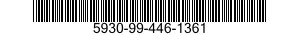 5930-99-446-1361  5930994461361 994461361