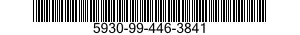5930-99-446-3841 SWITCH,PUSH 5930994463841 994463841