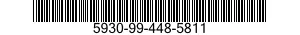 5930-99-448-5811  5930994485811 994485811