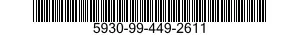 5930-99-449-2611  5930994492611 994492611