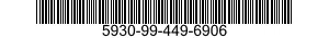5930-99-449-6906 ADAPTER,SWITCH ACTUATOR 5930994496906 994496906