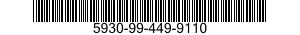 5930-99-449-9110 SWITCH,PUSH 5930994499110 994499110