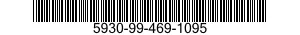 5930-99-469-1095 SWITCH, TOGGLE 5930994691095 994691095