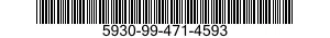 5930-99-471-4593 COVER,ELECTRICAL SWITCH 5930994714593 994714593