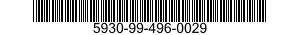 5930-99-496-0029 SWITCH,PUSH 5930994960029 994960029