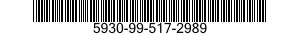 5930-99-517-2989 SWITCH,CODE INDICATING WHEEL 5930995172989 995172989