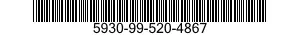 5930-99-520-4867  5930995204867 995204867
