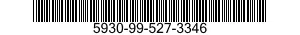 5930-99-527-3346 SWITCH, TOGGLE 5930995273346 995273346