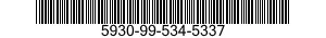 5930-99-534-5337 SWITCH,PUSH 5930995345337 995345337