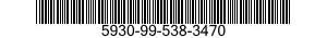 5930-99-538-3470  5930995383470 995383470