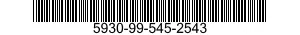5930-99-545-2543 SWITCH ASSEMBLY 5930995452543 995452543