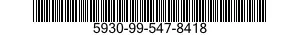 5930-99-547-8418 SWITCH,TOGGLE 5930995478418 995478418