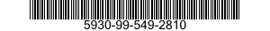 5930-99-549-2810 SWITCH,TOGGLE 5930995492810 995492810