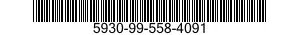 5930-99-558-4091  5930995584091 995584091