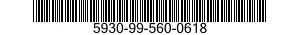 5930-99-560-0618 SWITCH,SENSITIVE 5930995600618 995600618