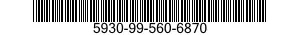 5930-99-560-6870  5930995606870 995606870