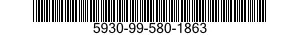 5930-99-580-1863  5930995801863 995801863