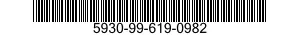 5930-99-619-0982  5930996190982 996190982