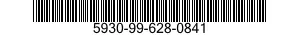 5930-99-628-0841 SWITCH, TOGGLE 5930996280841 996280841