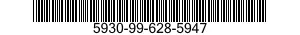5930-99-628-5947 SWITCH,SLIDER 5930996285947 996285947