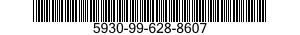 5930-99-628-8607 PUSH BUTTON 5930996288607 996288607