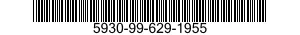 5930-99-629-1955 SWITCH,ROTARY 5930996291955 996291955