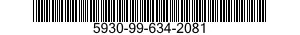 5930-99-634-2081 SWITCH 5930996342081 996342081