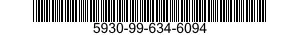5930-99-634-6094 SWITCH,PUSH 5930996346094 996346094