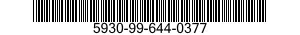 5930-99-644-0377  5930996440377 996440377
