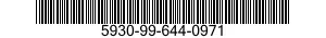 5930-99-644-0971 SWITCH,PUSH 5930996440971 996440971