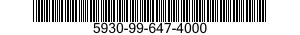 5930-99-647-4000 SWITCH,PUSH 5930996474000 996474000