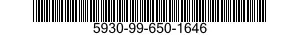 5930-99-650-1646 SWITCH, TOGGLE 5930996501646 996501646