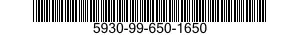 5930-99-650-1650 SWITCH,LEVER 5930996501650 996501650