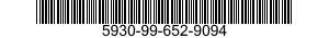 5930-99-652-9094 SWITCH,THUMBWHEEL I 5930996529094 996529094