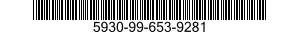 5930-99-653-9281 SWITCH,SLIDE 5930996539281 996539281