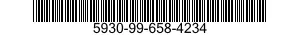 5930-99-658-4234 SWITCH,TOGGLE 5930996584234 996584234
